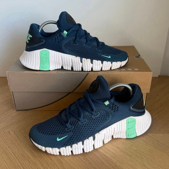 Nike Free Metcon 4 ‘Valerian Blue /White’ Women Running Sneakers - SZ 7 - Picture 3 of 14